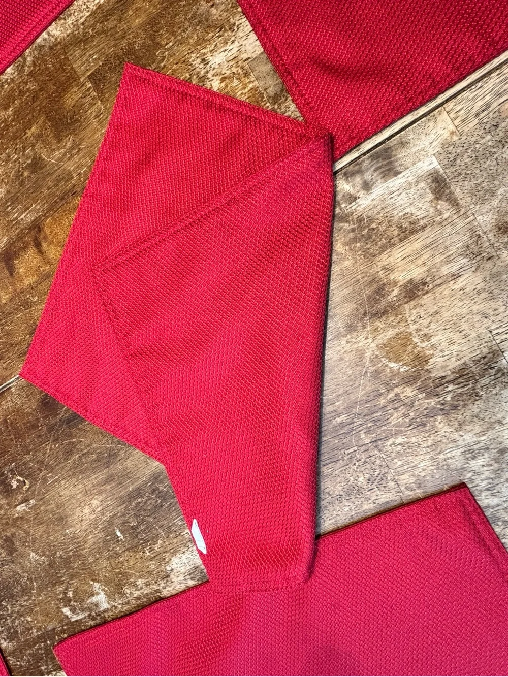 Set of 6 Red Place Mats